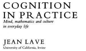 Cognition and practice